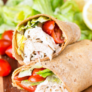 Chicken Caesar Salad Wraps Recipe