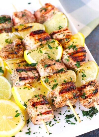 Salmon Skewers Recipe With Citrus