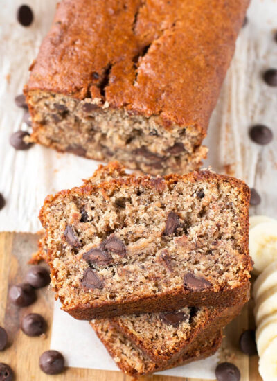 Vegan Chocolate Chip Banana Bread