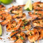 How To Make Agave Cilantro Shrimp Skewers