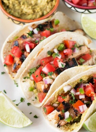 Quick and Simple Mexican Chicken Taco