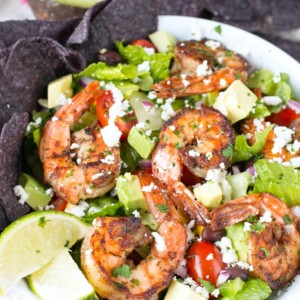 How To Make A Mexican Shrimp Healthy Taco Salad