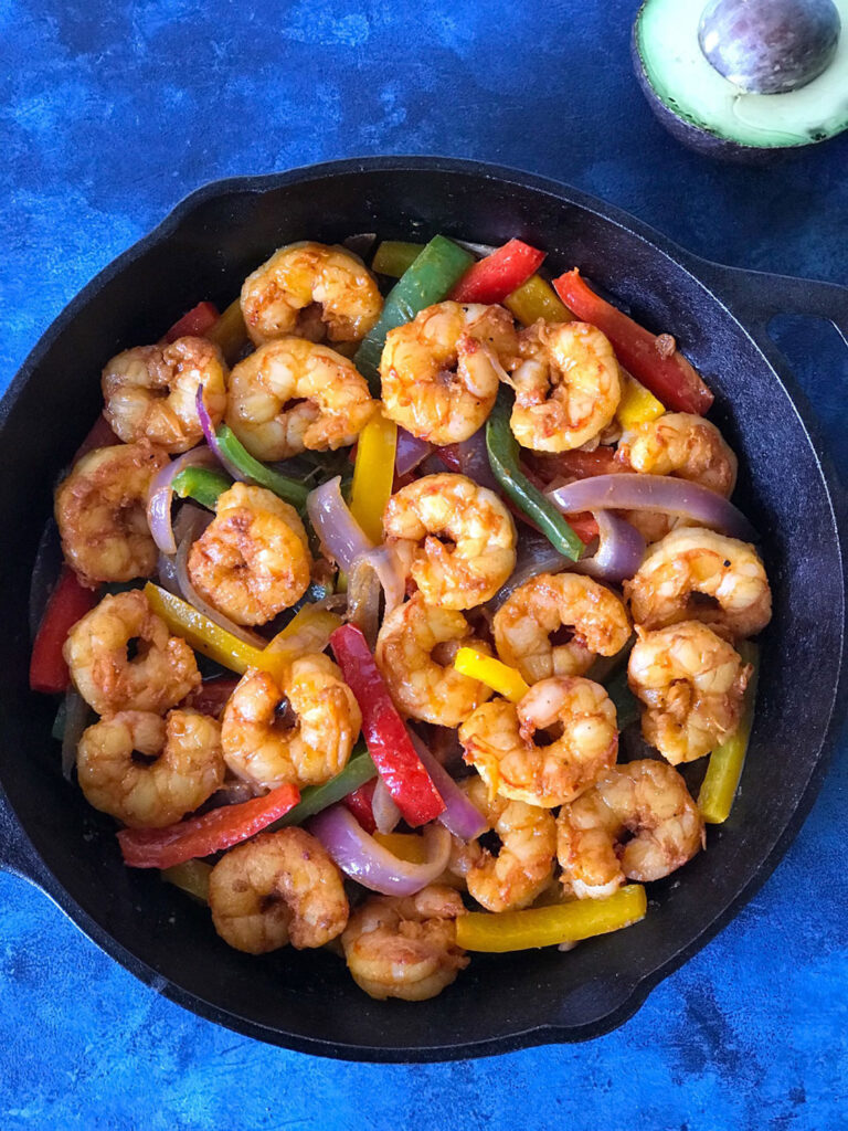 Shrimp Fajita Skillet