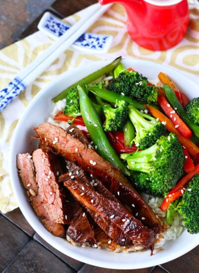 Variations For Soy Marinated Flank Steak Stir-Fry