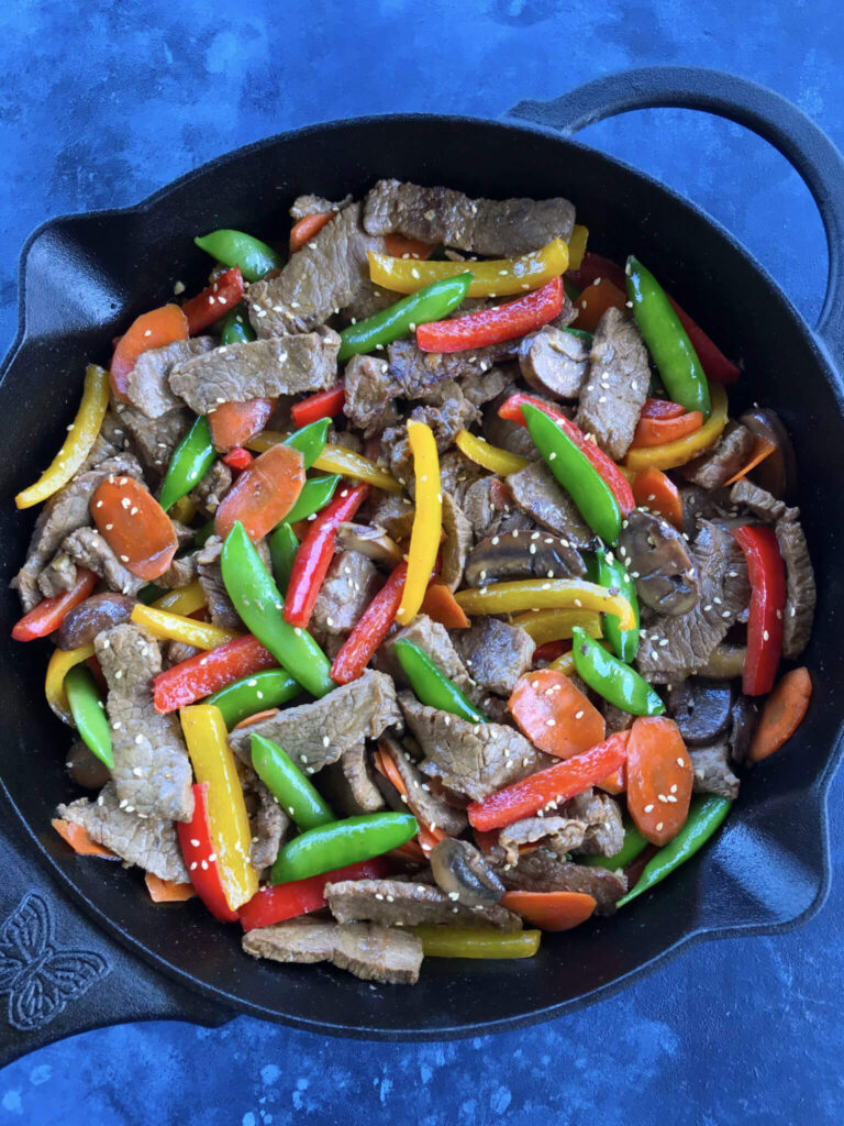 Asian Pepper Steak Stir Fry