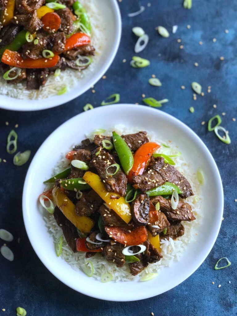 Asian Pepper Steak Stir Fry