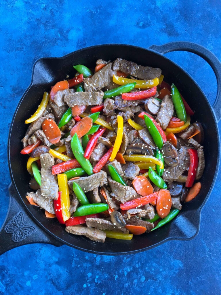 Asian Pepper Steak Stir Fry