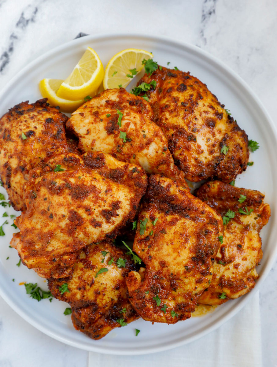 Easy Air Fryer Boneless Chicken Thighs Cookin With Mima