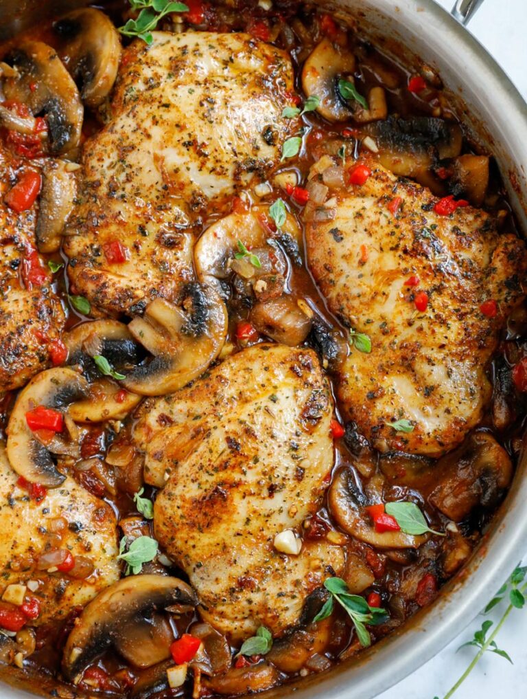 Tuscan Chicken Thighs Recipe – Cookin' with Mima