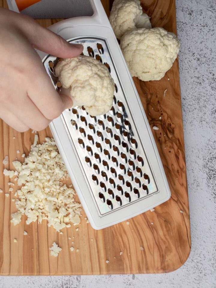 Careffore Cooking Rice How to make Cauliflower Rice – Cookin' with Mima