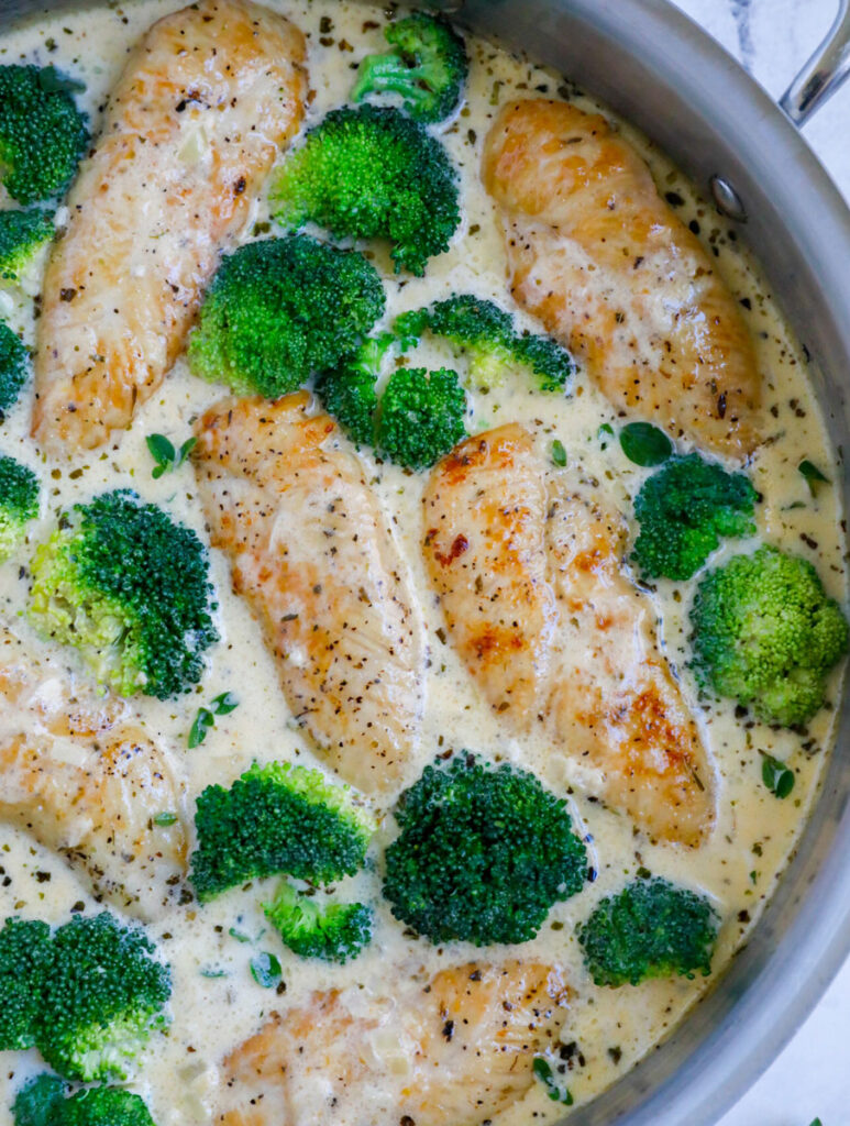 Creamy Chicken Broccoli Recipe Cookin With Mima