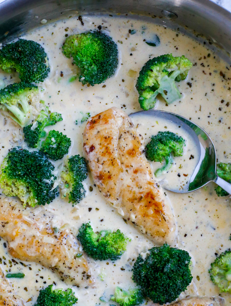 Creamy Chicken Broccoli Recipe – Cookin&amp;#39; with Mima