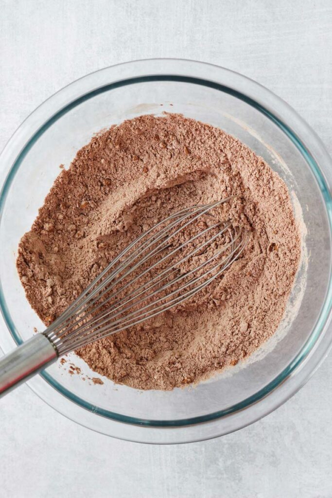 wet ingredients in a bowl