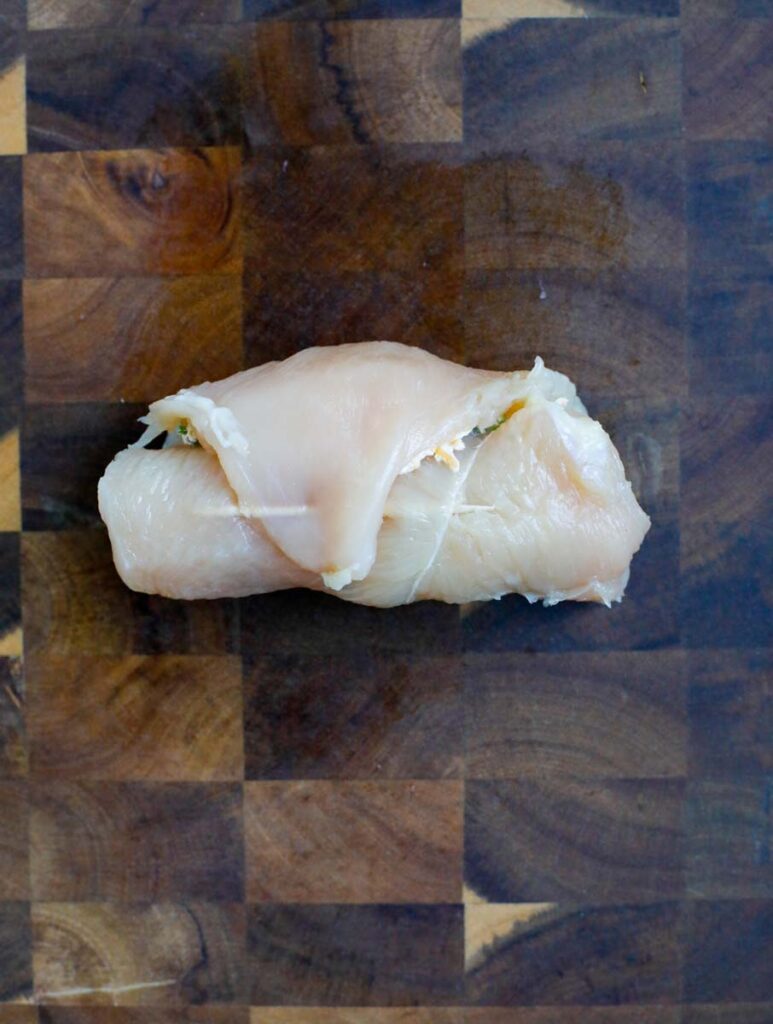 Rolled chicken breast