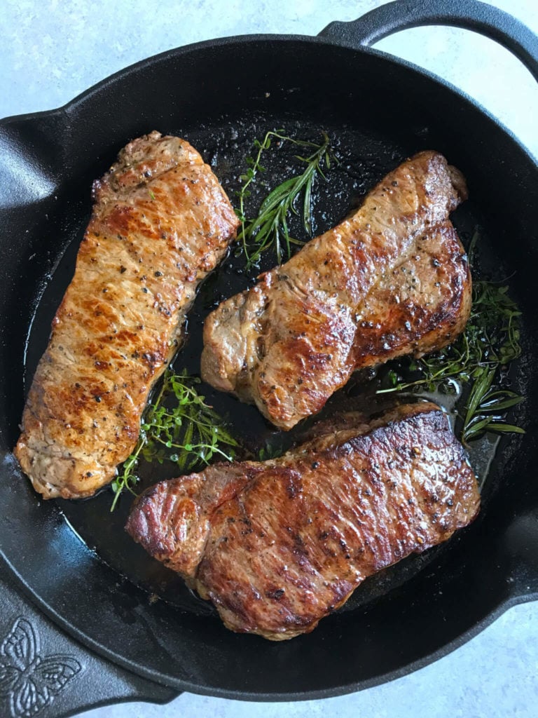 Creamy Mushroom Steak