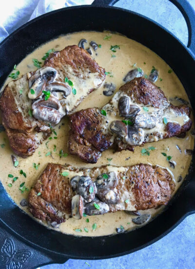 Creamy Mushroom Steak Sauce