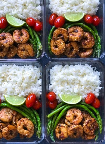 Blackened Shrimp Meal Prep is my favorite meal prep recipes