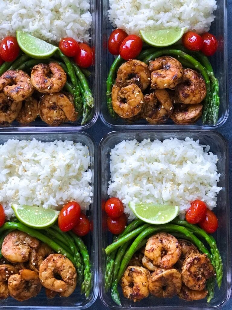 Blackened Shrimp Meal Prep