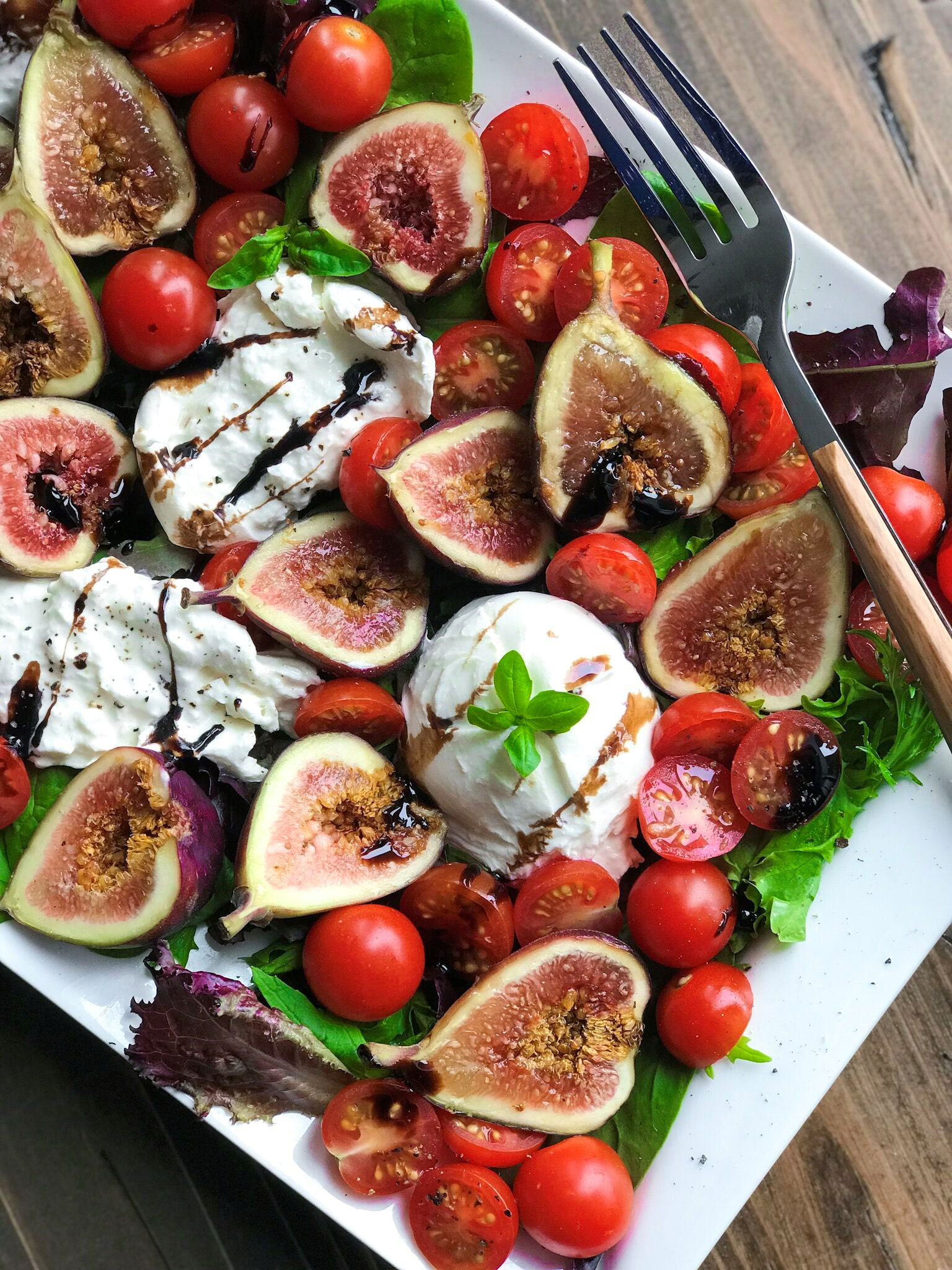 Burrata Fig Salad