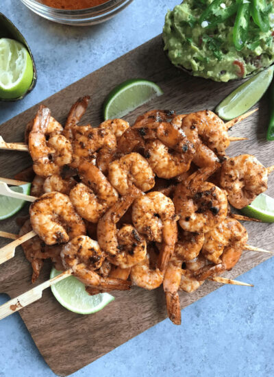 Easy Grilled Chili Lime Shrimp