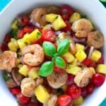 This Pineapple Shrimp Salad is so delicious
