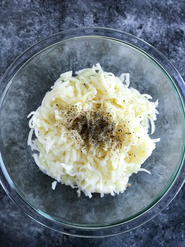 Veggie Hashbrown with Eggs