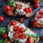 Delicious Burrata Caprese Toast