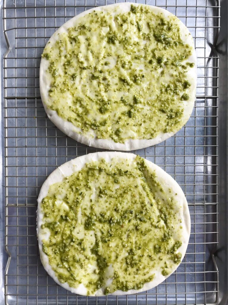 Pesto Pizza base