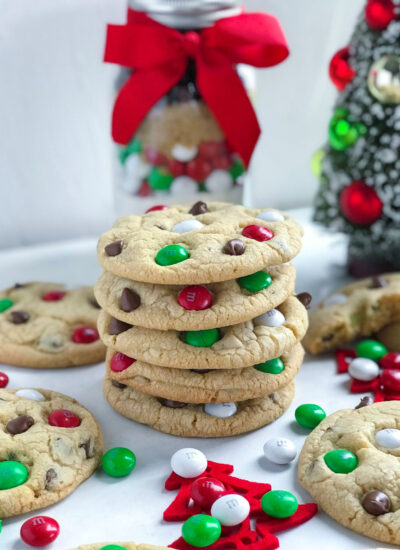 Santa's M&M Cookies recipe