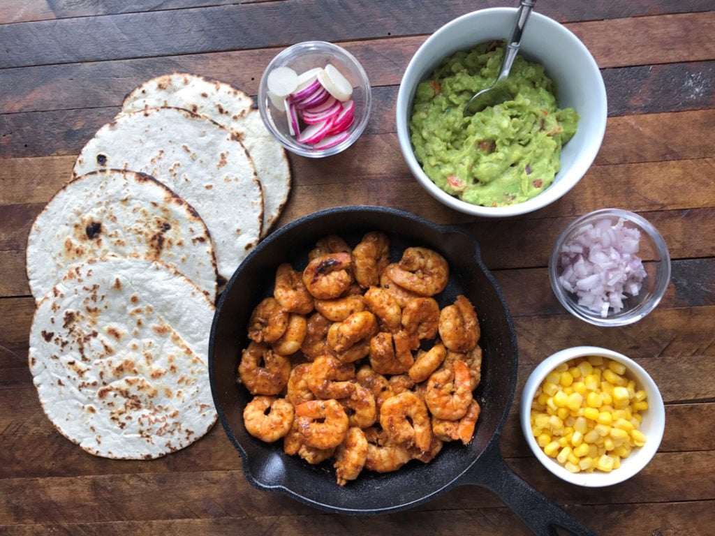 Chili Lime Shrimp Taco