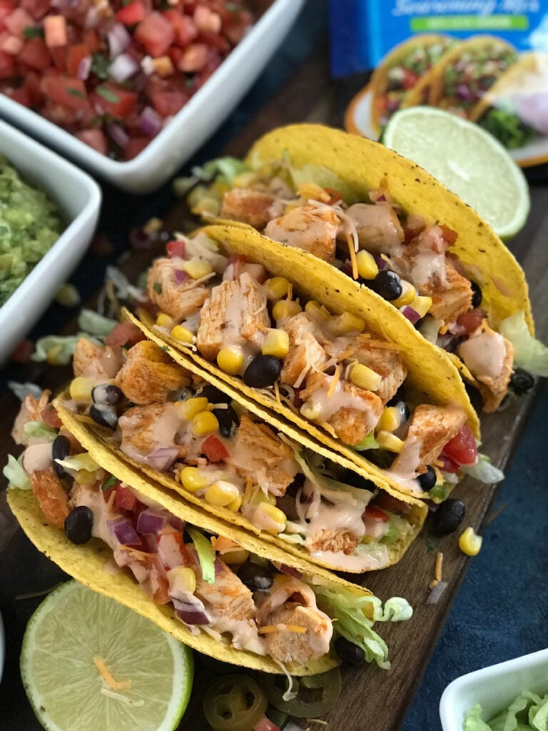 Southwest Chicken Tacos