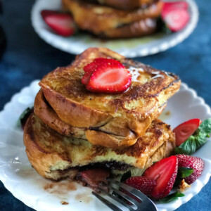 Strawberry Nutella French Toast