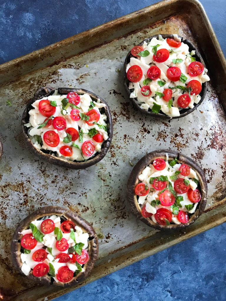 Caprese Portobello Mushroom