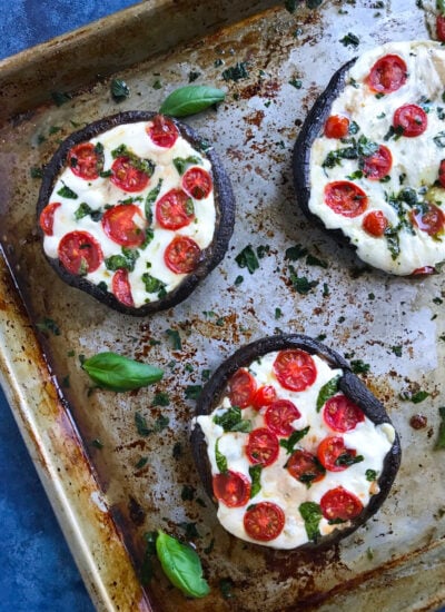 Caprese Portobello Mushroom