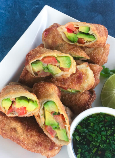 Acovado Egg Rolls Appetizer Dish