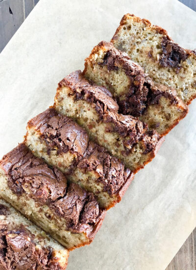 Recipe for Nutella Banana Nut Bread