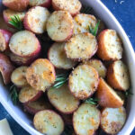 Oven Roasted Parmesan Herbed Potatoes