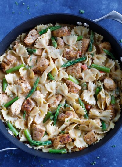 One Pot Chicken Fajita Pasta Recipe