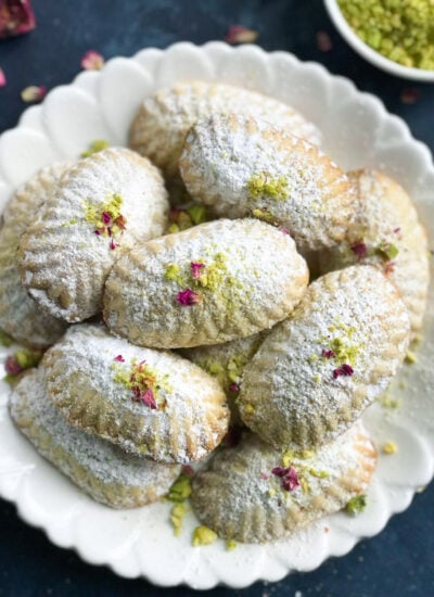 Pistashio Maamoul Cookies