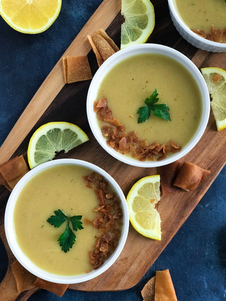 Easy Lebanese Lentil Soup (Shorbet Adas) - Cookin' with Mima