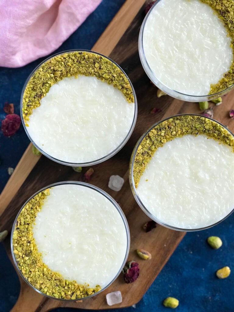 Lebanese Rice Pudding (Riz Bi Haleeb)