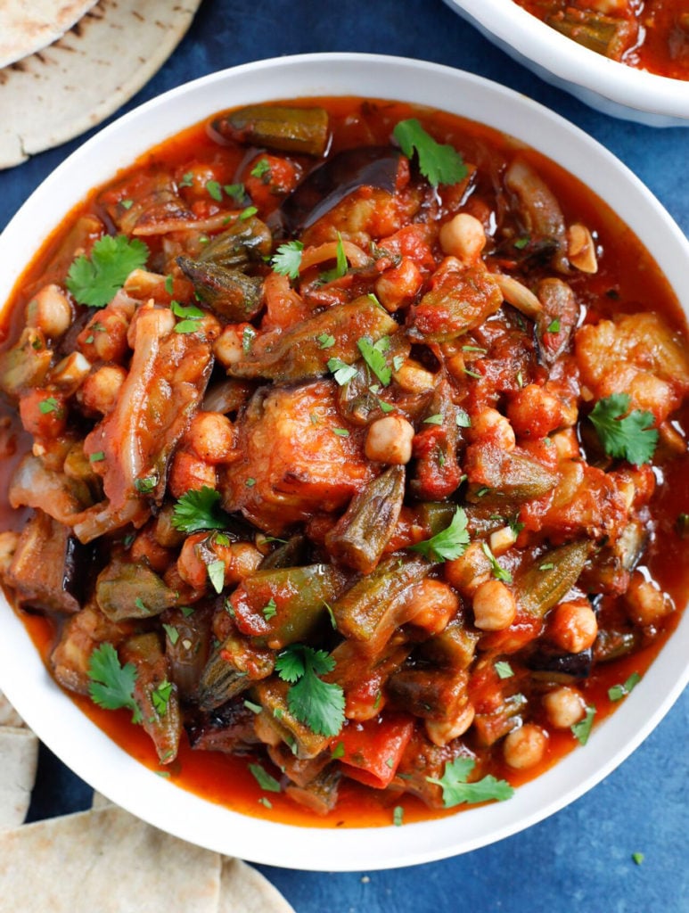 Maghmour served in a large white bowl