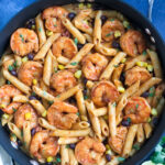 Creamy Southwest Shrimp Pasta Recipe