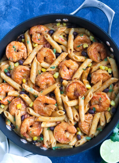 Creamy Southwest Shrimp Pasta Recipe