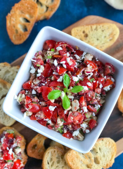 Feta Bruschetta Appetizers