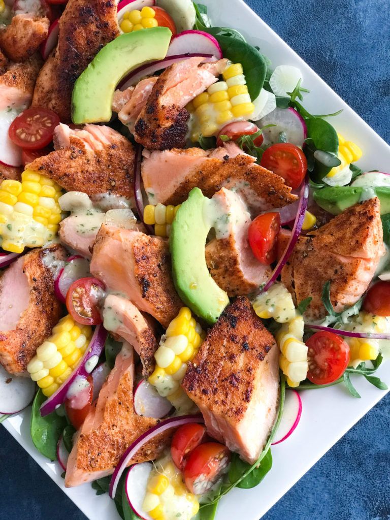 Spicy Salmon Salad Spicy Salmon Salad