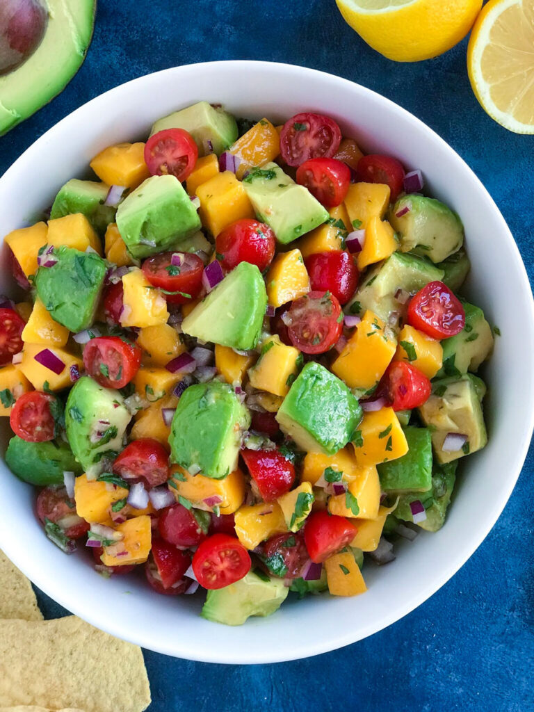 Avocado Mango Salad Avocado Mango Salad