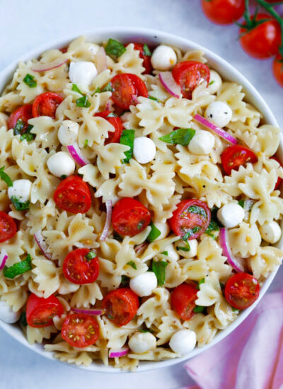 Summer Caprese Pasta Salad