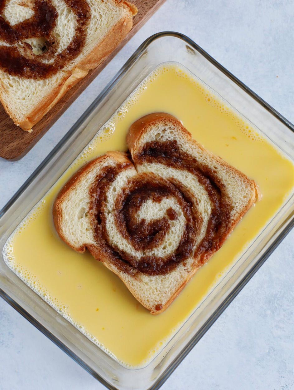 Easy cinnamon swirl french toast cookin with mima