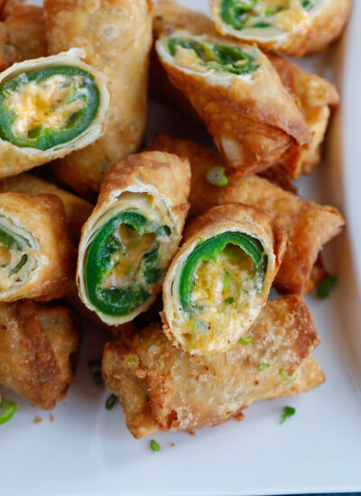 Jalapeno Popper Egg Rolls